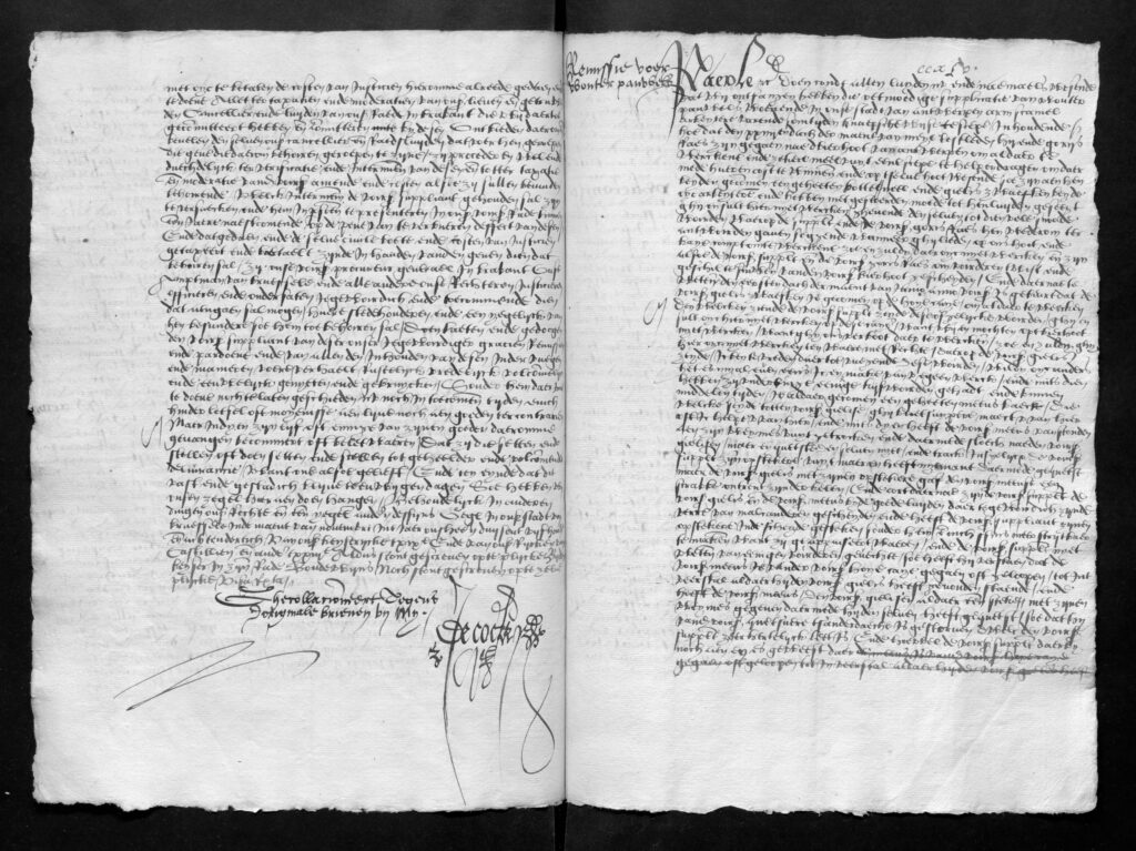 Letter of grace for Jan van Meldert (November 1538)