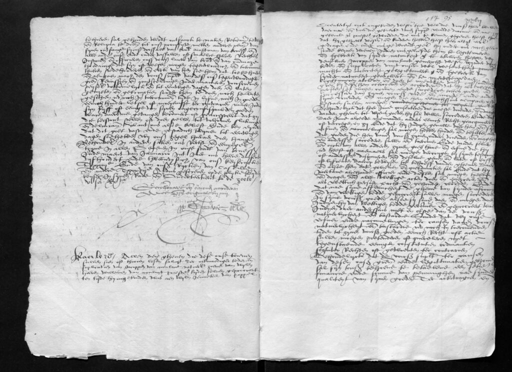 Letter of grace for Simon de Witte (January 1552)