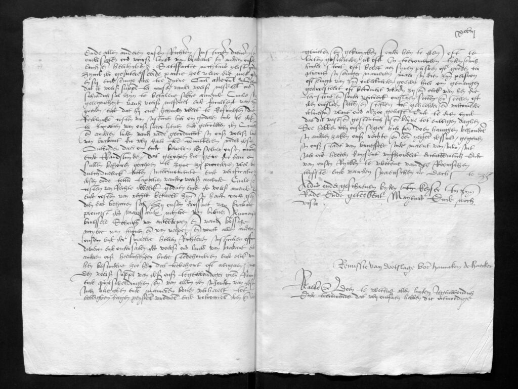 Letter of grace for Aerts Mersueten (July 1523)