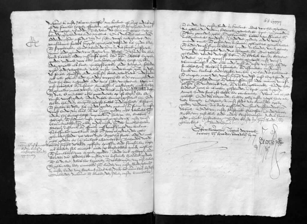 Letter of grace for Janne Smeets (March 1530)
